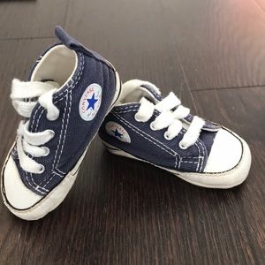 Blue Baby Converse Size 1